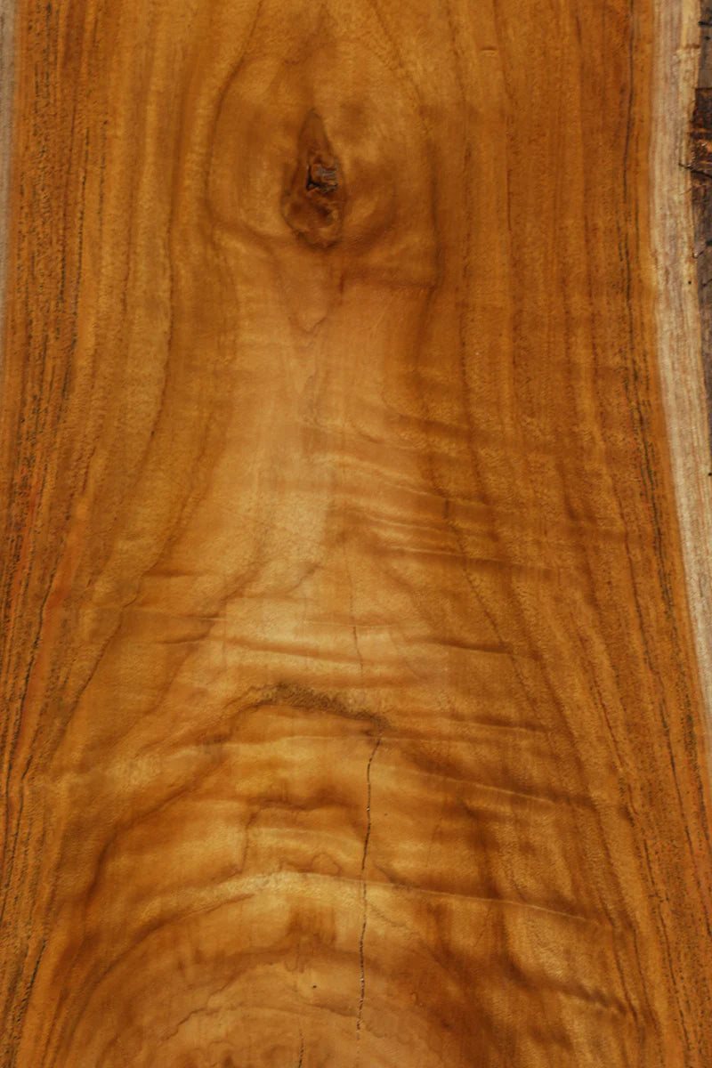 Genuine Teak Live Edge Slab (Freight Shipping Required)