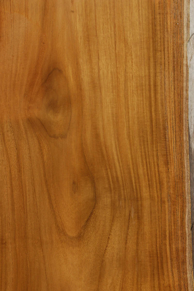 Genuine Teak Live Edge Slab (Freight Shipping Required)